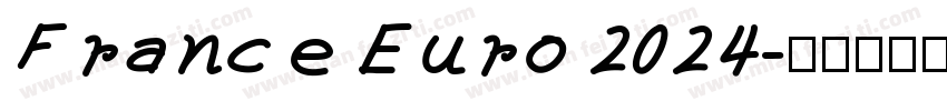 France Euro 2024字体转换